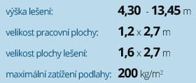 Pojízdné lešení ALFIX 6000