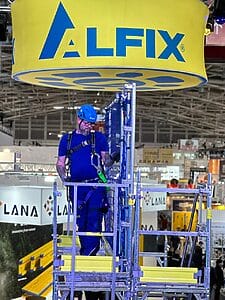 ALFIX na veletrhu BAUMA 2025: Inovace v lešenářských systémech a bezpečnosti